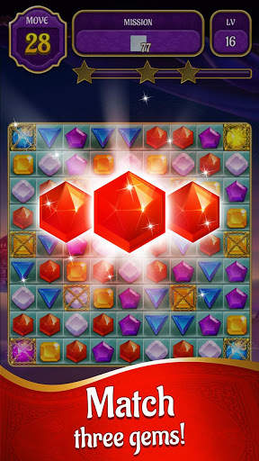 Genies & Gold - Match 3 Jewel & Gem Adventure screenshot 4