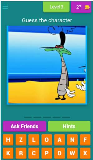 Oggy Quiz Game - Guess all cartoon characters screenshot 2