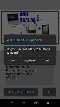 Wifi 5G Band screenshot 2