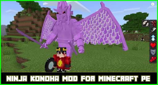 Ninja😱 Konoha Mod For Minecraft PE screenshot 1