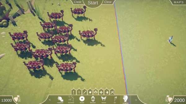Totally Accurate Clash Battle Simulator screenshot 2