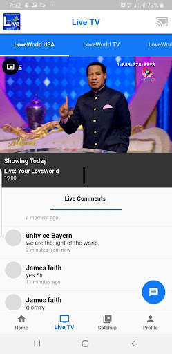 Live TV Mobile screenshot 2