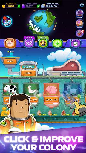 Endless Colonies: Idle Tycoon screenshot 2