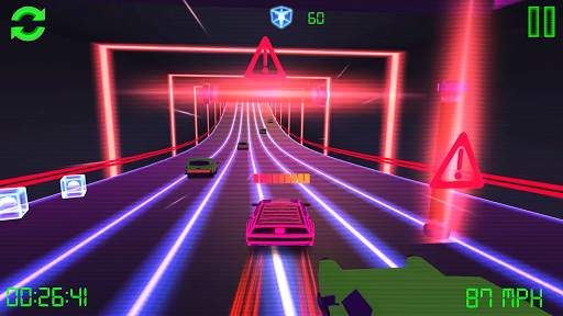 Retro Drive - Xmas edition screenshot 3