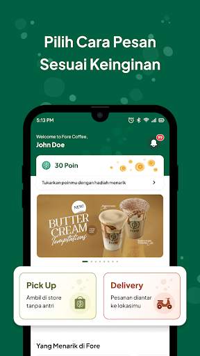 Fore Coffee screenshot 1