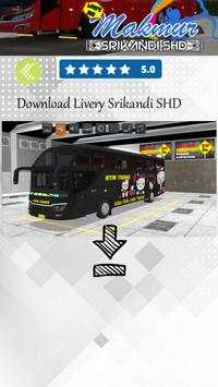 Livery Bus Makmur Srikandi SHD screenshot 5