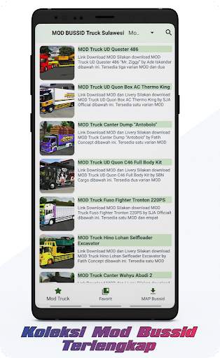 MOD BUSSID Truck Sulawesi screenshot 2