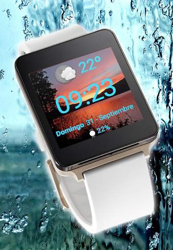 Beautiful Weather Watch Face screenshot 7