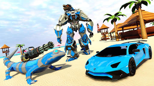 Robot Car Permainan Robot Game screenshot 1