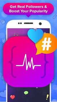 Real Followers - Get Likes for Instagram by # screenshot 1