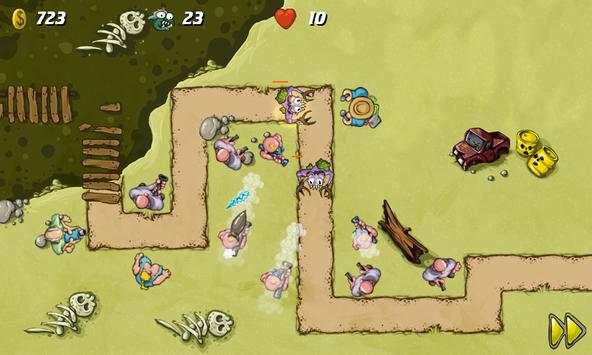 Swamp Defense Lite screenshot 4