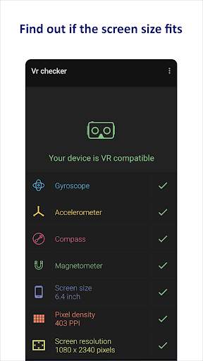 Vr checker screenshot 5