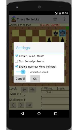 Chess Genie Lite screenshot 3
