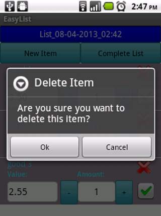 Easy Shopping List screenshot 6
