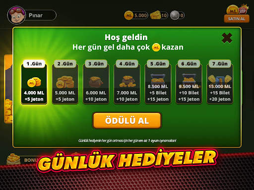 Çanak Okey 13 تصوير الشاشة