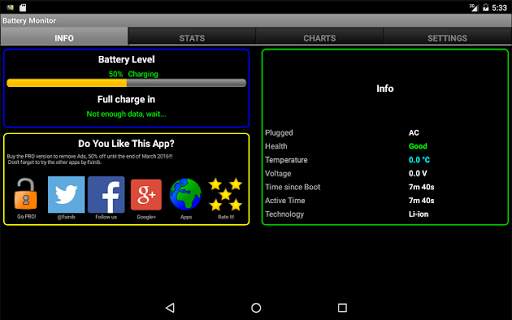 Battery Monitor Widget screenshot 8
