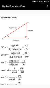 Maths Formulas Free скриншот 5