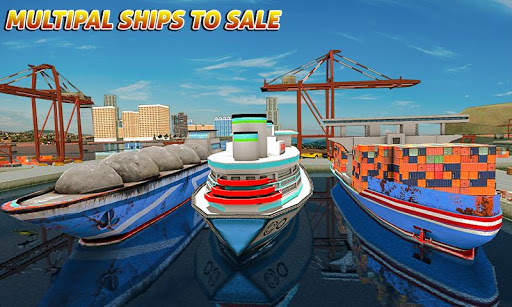 Cargo Ship Simulator City Cargo Transport Game 3D screenshot 2