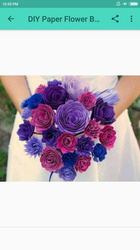 DIY Paper Flower Bouquet Best скриншот 8