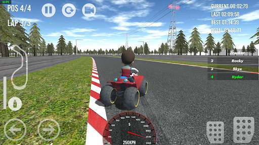 Paw Racing Car Patrol Race screenshot 22