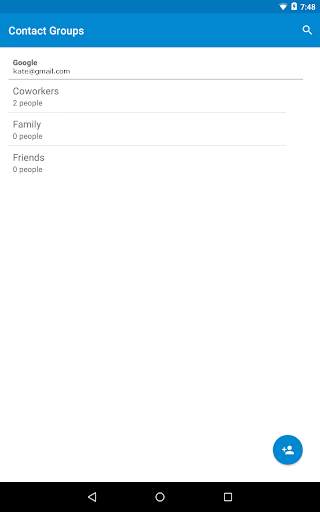 Contacts Groups for Lollipop screenshot 1