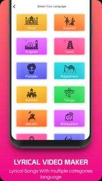 Lyrical Photo Video Maker with Music screenshot 7