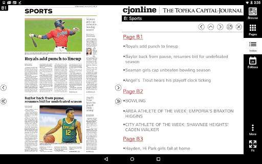 Topeka Capital-Journal Print Edition 5 تصوير الشاشة