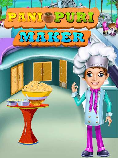 Panipuri Maker - Master Chef Cooking Golgappa screenshot 1