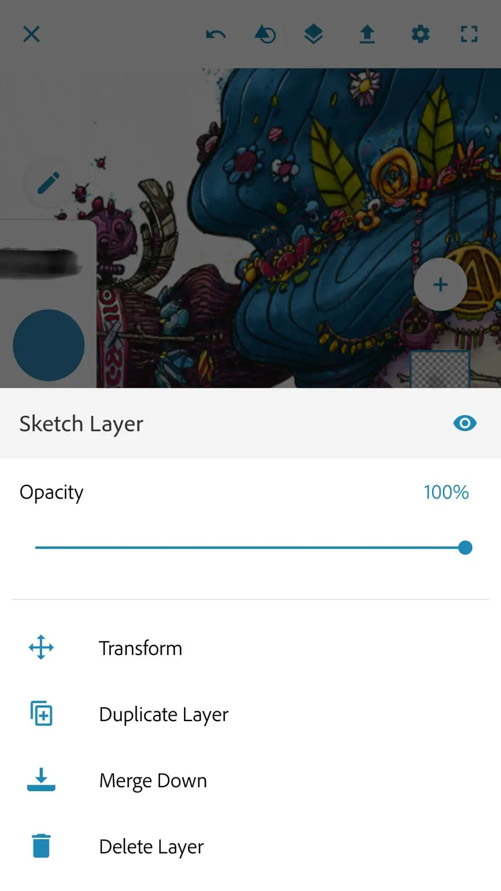 Adobe Photoshop Sketch screenshot 3