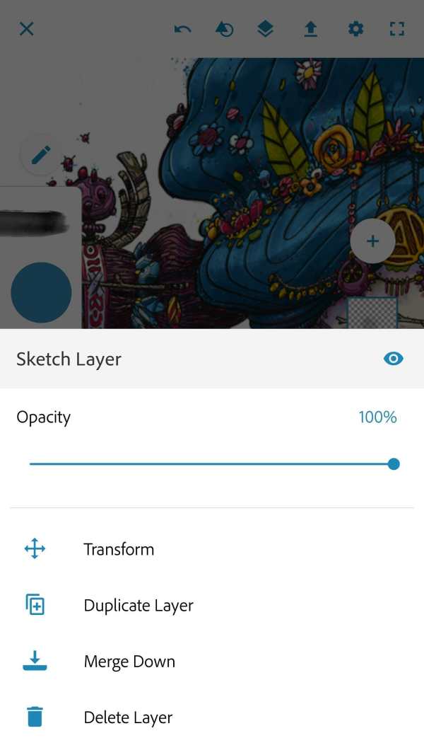 Adobe Photoshop Sketch screenshot 3