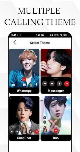 BTS Video Call : BTS Song and Full BTS Album screenshot 2