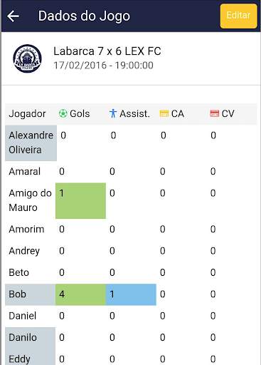 Meu Time App screenshot 5