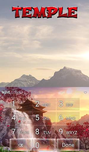 Temple Animated Keyboard screenshot 5