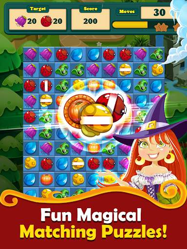Witchy Wizard Match 3 Games screenshot 5