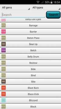 Cheatsheet for pokémon screenshot 7