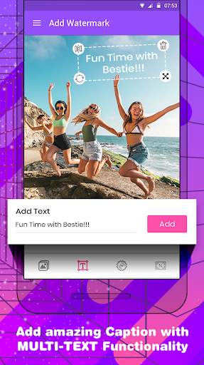 Photo Text Editor App with Cool Stickers: Logext screenshot 3