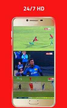 Cricket TV - LIVE screenshot 1