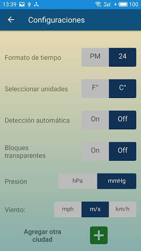 Pronóstico del tiempo y widget screenshot 3