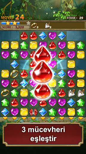 Jewels Jungle : Match 3 Puzzle screenshot 1