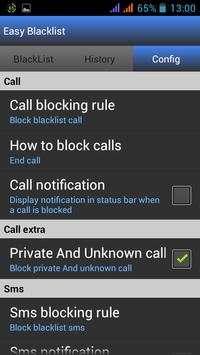 Easy BlackList screenshot 2