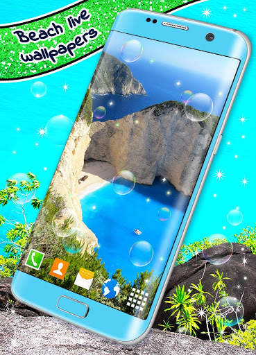 Beach Live Wallpaper 🌞 Sand and Water Wallpapers screenshot 5