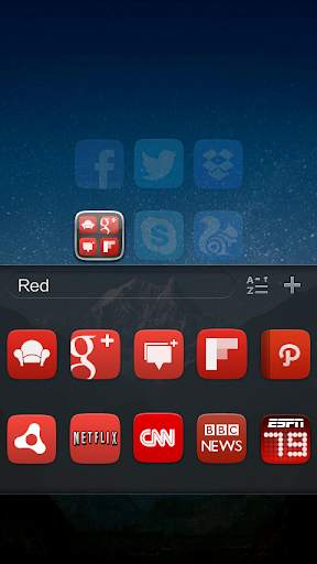 GO Launcher EX UI5.0 theme screenshot 5