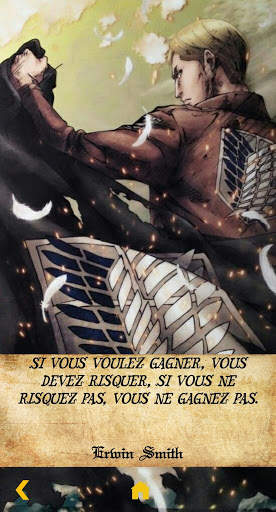 SNK Attack On Titan Questions, musique et phrases screenshot 4