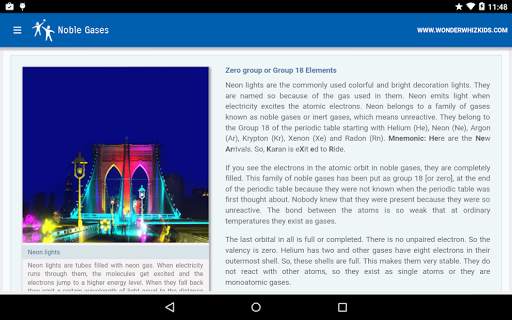 Noble Gases screenshot 2
