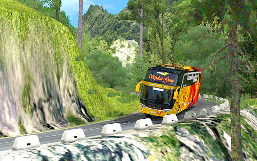 Offroad Bus Simulator Bus Game screenshot 1
