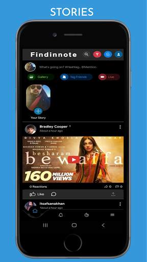 Findinnote - Social Networking Platform screenshot 2