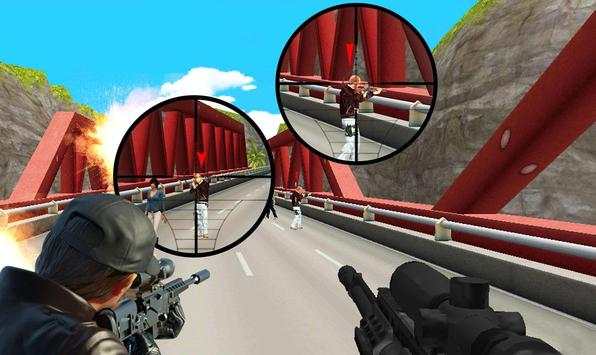 Kota Sniper 3D Shooting 2017 screenshot 1