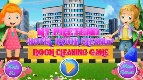 My pretend hotel room cleanup – room cleaning game screenshot 1