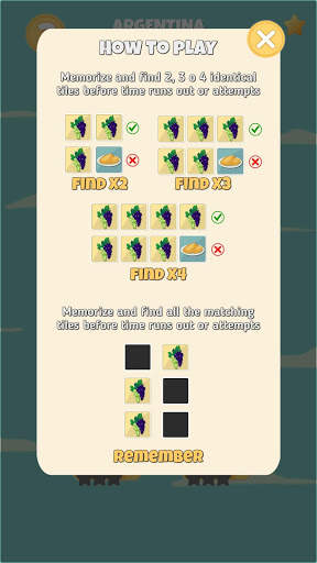 Memory Game: World matching game. Memotest Travel screenshot 8