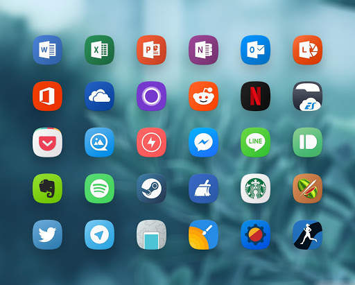 TouchWiz - Icon Pack screenshot 4